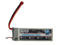 Аккумуляторная батарея HRB LiPo 6000mAh 22.2V 50C 6S