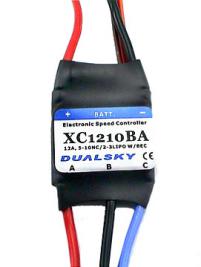   DUALSKY ESC 12A, 6-10NiCD/NiMH, 2-3 LiPo (XC1210BA)