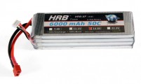    LiPo  6000mAh 4S  50C  55C 14.8V