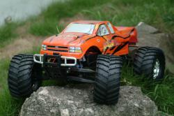   MTA-4 S28 MONSTER TRUCK ORANGE 40MHz (TTR6228-FC1)