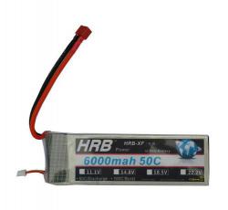    LiPo  6000mAh  3S 50C Max 55C  11.1V