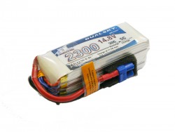   Dualsky EX 2300mAh 4S1P 14.8V, 5C charge. (XP23004EX